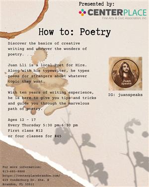 Poetry Classes